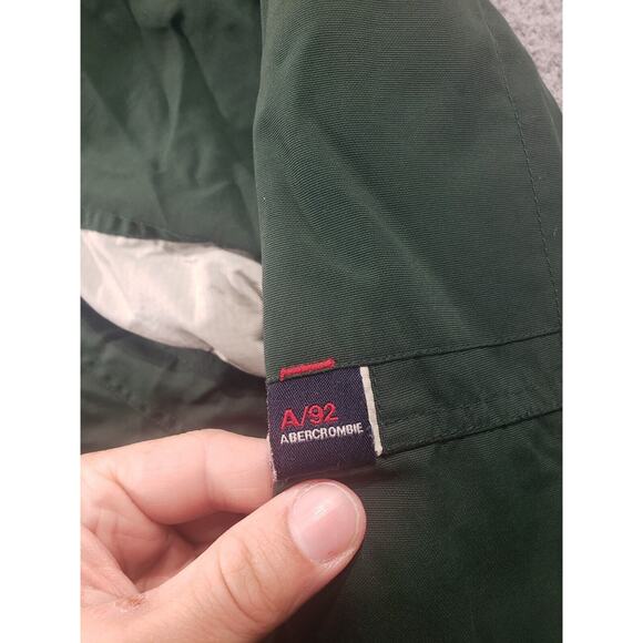 Abercrombie Fitch Jacket Men's XL Extra Large Reversible Full Zip Fleece Skiing - Picture 5 of 16